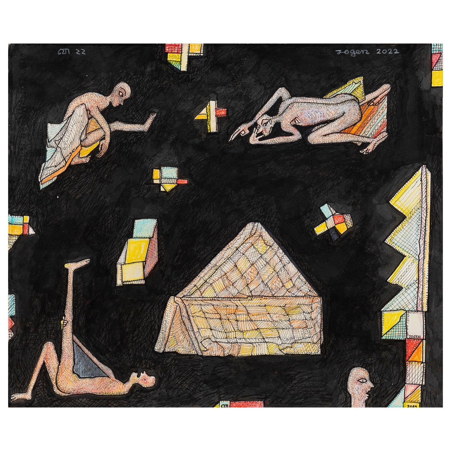 Jogen Chowdhury (b.1939)