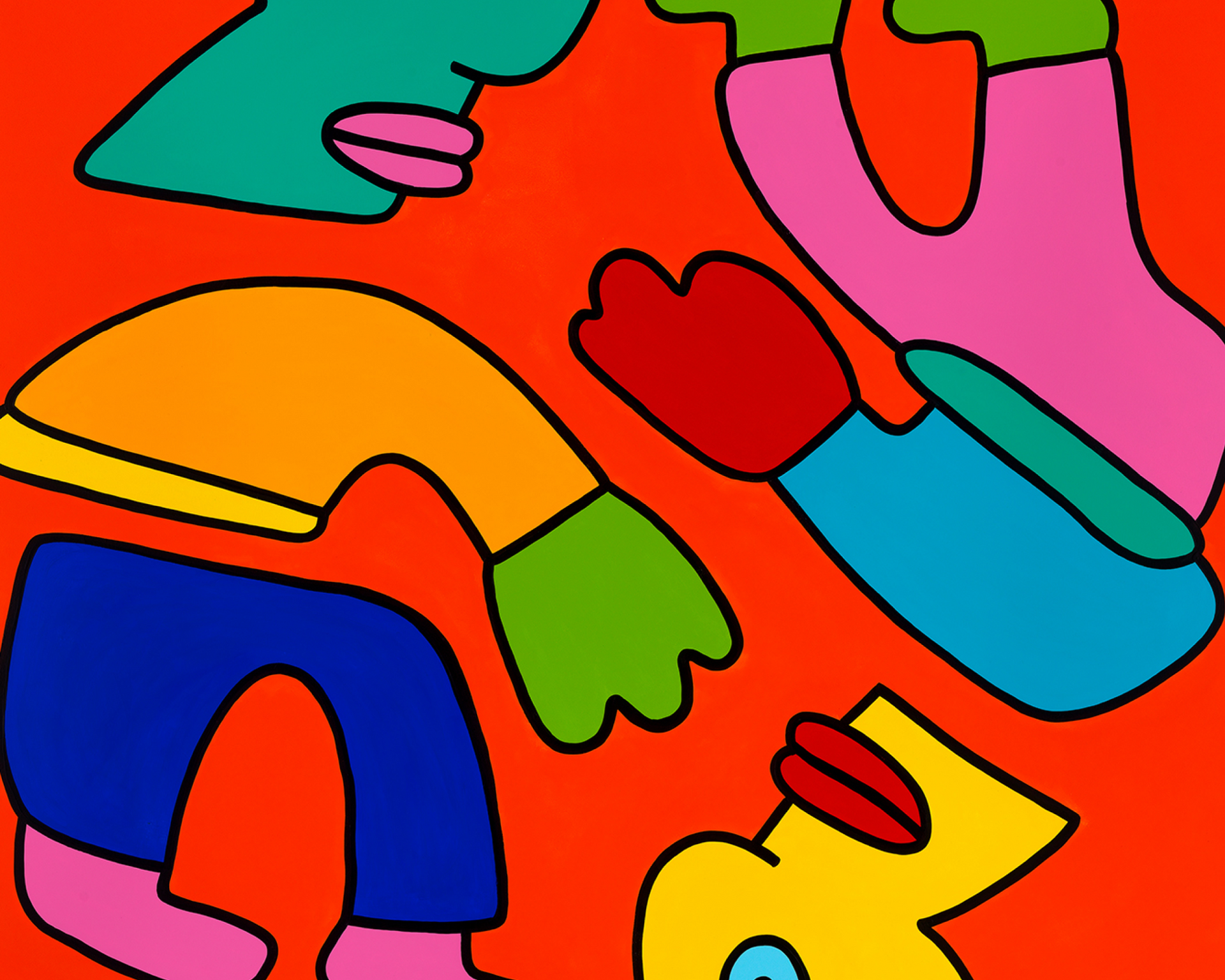 ティエリー・ノアールの瞬間 Thierry Noir: 'Gold' | Iconic Berlin Wall Art – PhillipsX