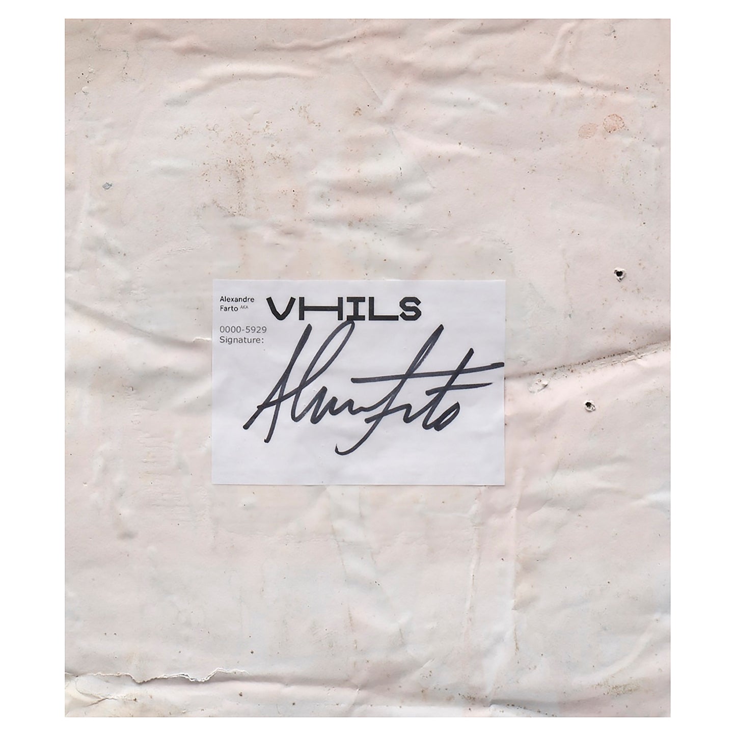 Alexandre Farto aka VHILS
